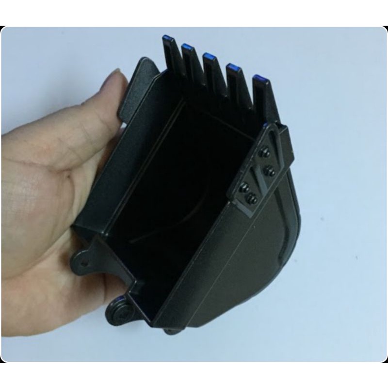 phụ kiện gầu múc huina kim loại, cho các loại máy xúc công trình rc