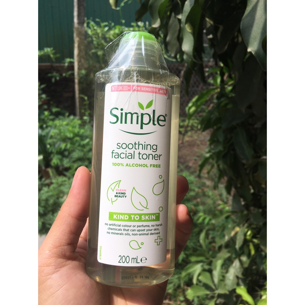Nước hoa hồng SIMPLE 200ml (Toner Simple)