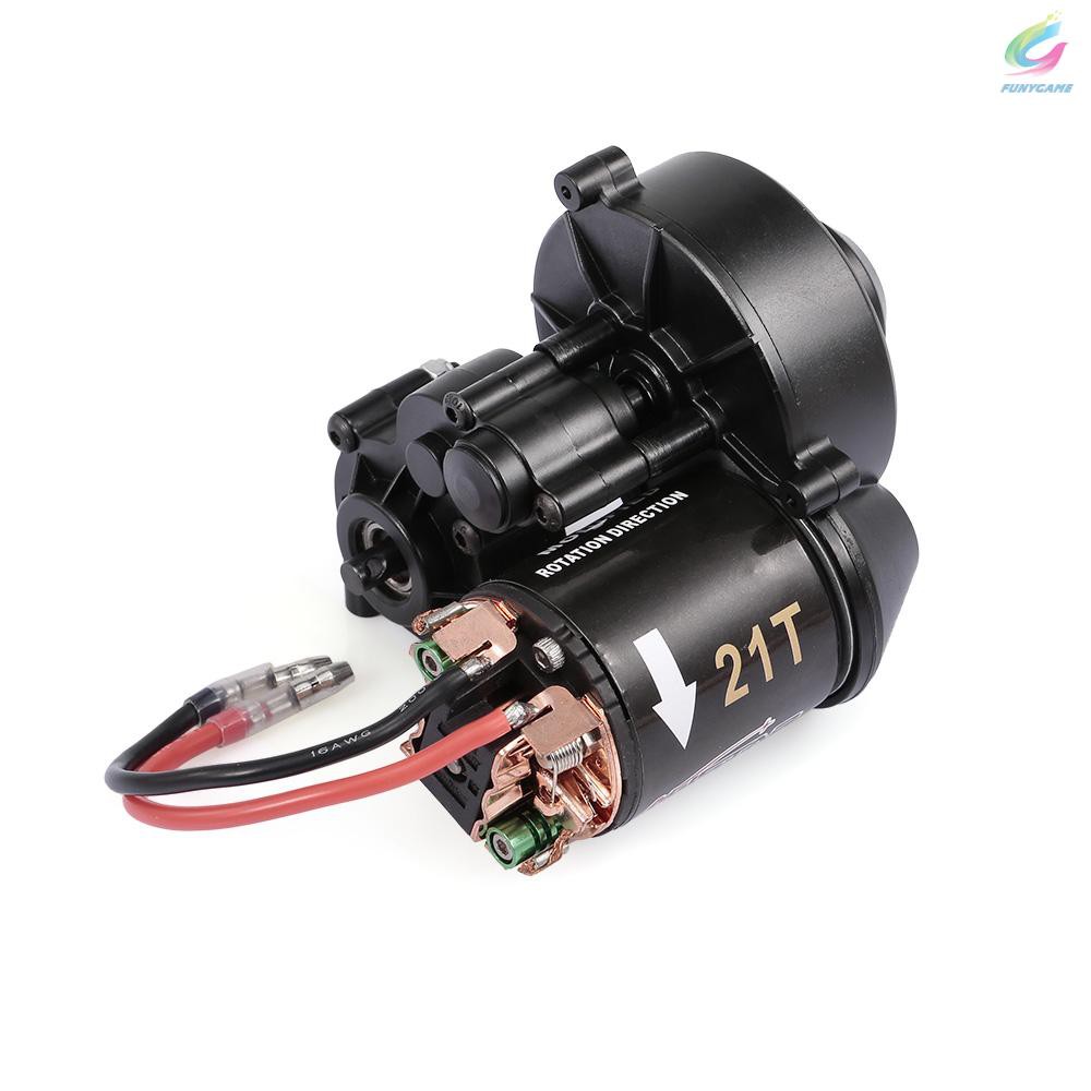 AUSTAR 540 21T RC Brushed Motor with Gear Box for 1/10 Axial SCX10  RC Car