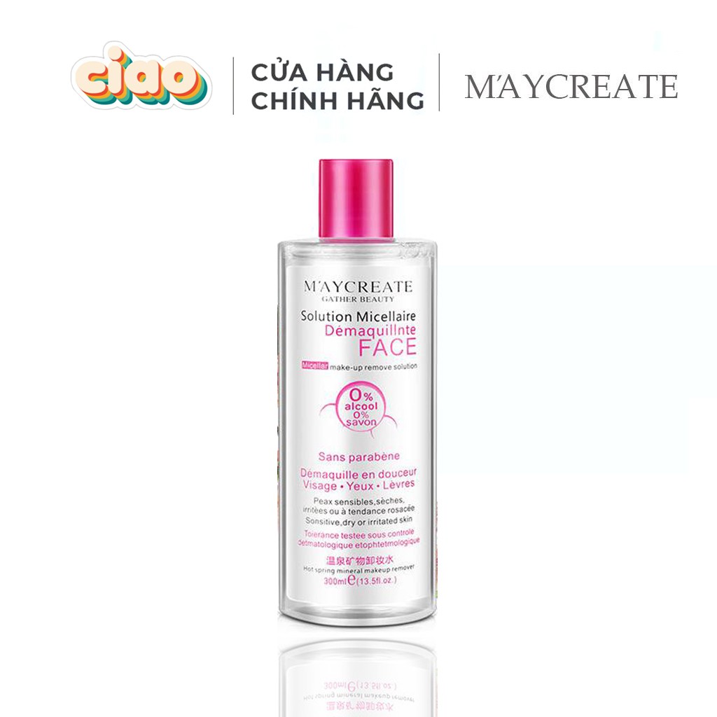 TẨY TRANG / Nước tẩy trang Maycreate 300ml