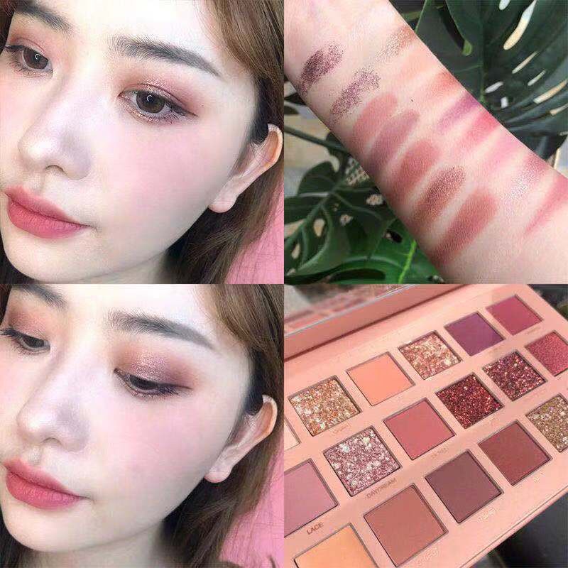 Bảng Mắt Lì, Kim Tuyến, Nhũ Beach Tequila Dupe Huda Beauty - Eyeshadow Palette