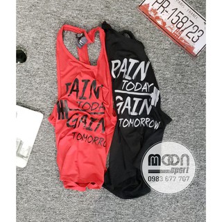 Áo TankTop Nam Màu ĐỎ, ĐEN