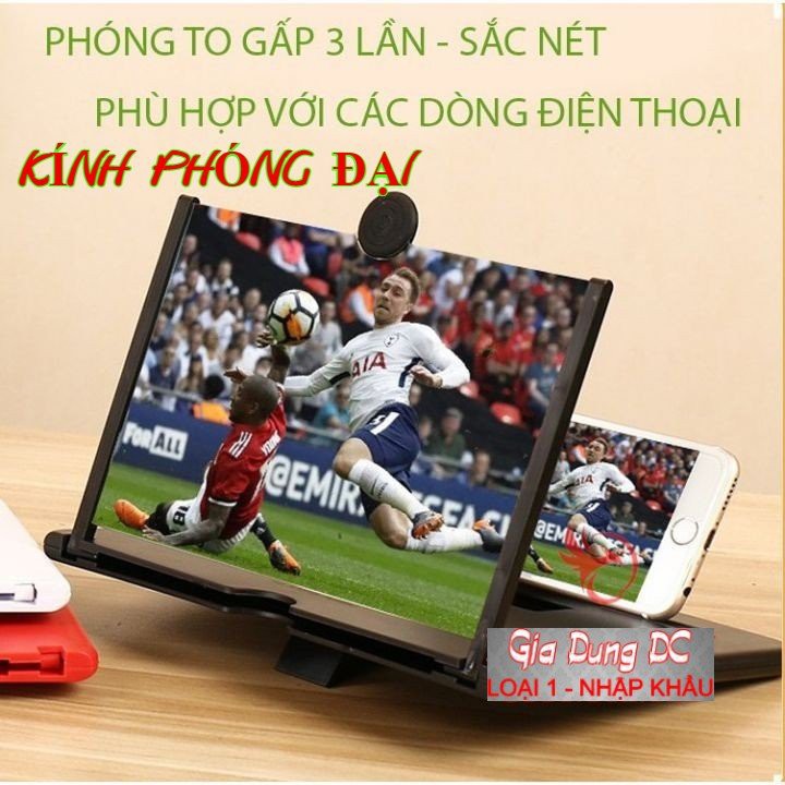 [ BH - 1 ĐỔI 1 ] (Cỡ To) Kính phóng đại màn hình điện thoại 3D 4D F1 Plus 10 inches cho xem phim chuyên dụng