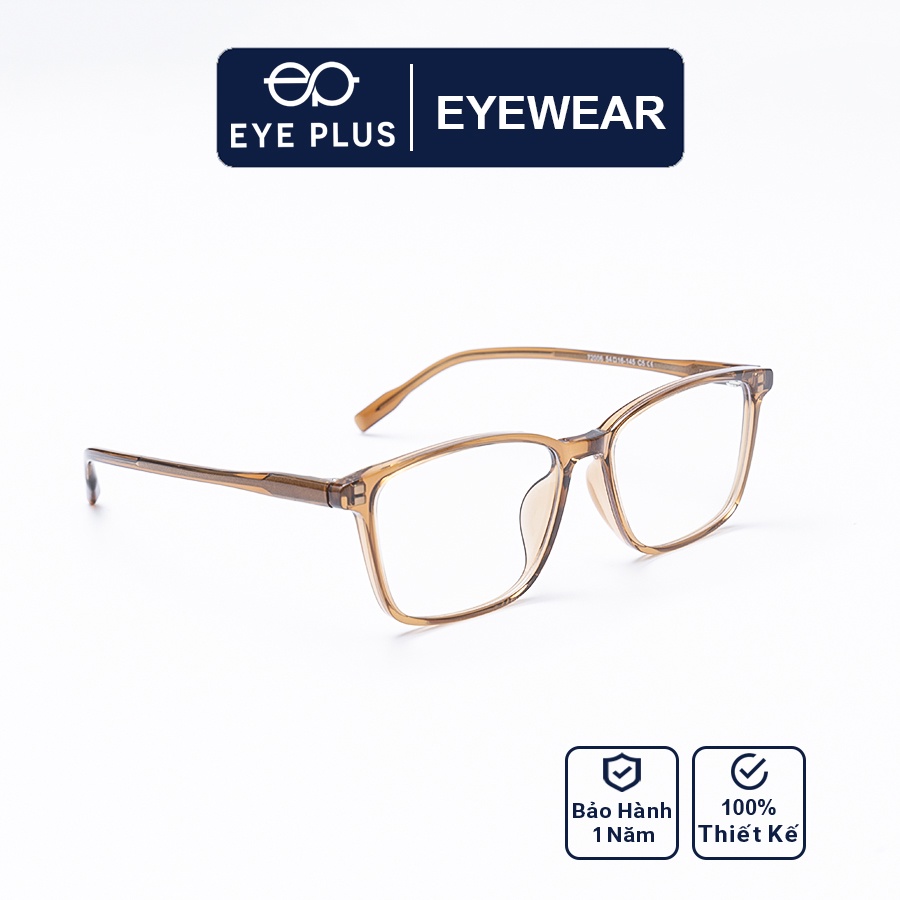 Gọng kính cận nam nữ EYE PLUS dáng vuông E360-72006