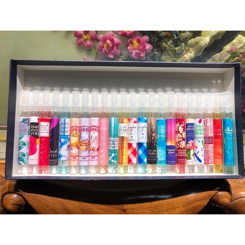 Xịt thơm body mist 10ml - nhiều mùi