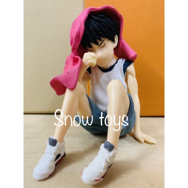 Mô hình Slam Dunk - Hanamichi Sakuragi & Rukawa Kaede - Mô hình cầu thủ bóng rổ cực ngầu - Kích thước 3,5x8 & 6,5x15cm