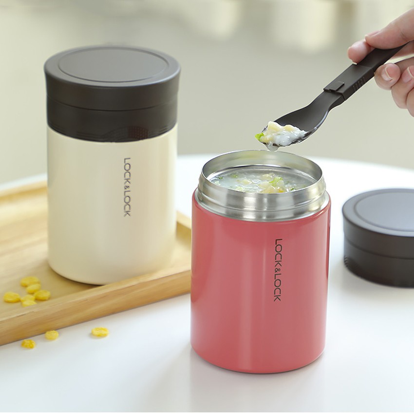 Hộp Giữ Nhiệt Đựng Thức Ăn Lock&Lock New Wave Food Jar LHC8024 500ml
