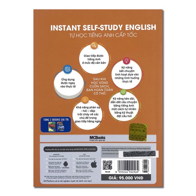 Sách Tự học tiếng Anh cấp tốc - Instant Self-Study English