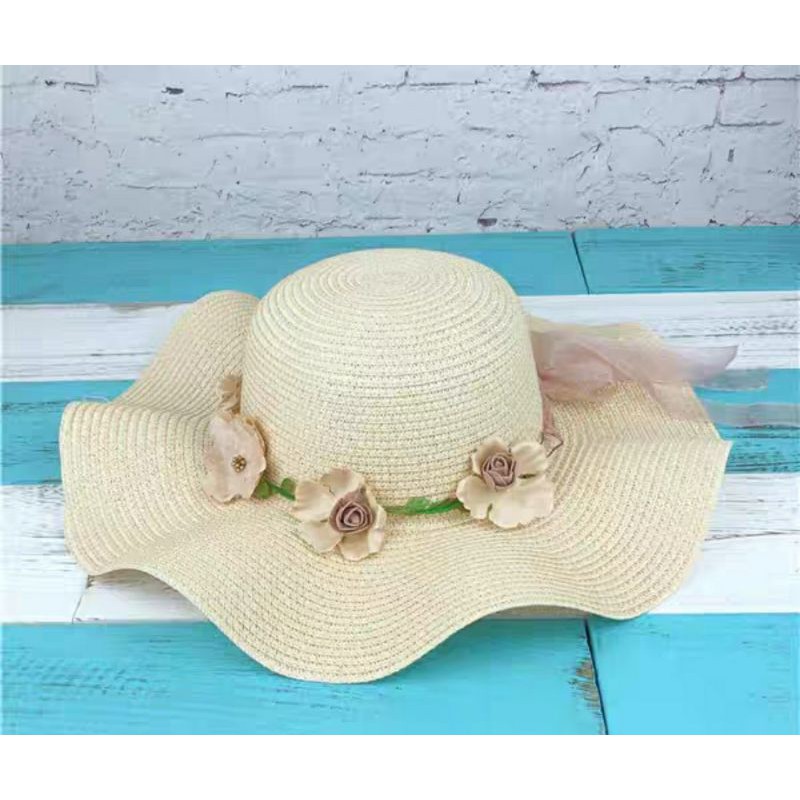 Nón rộng vành đi biển chống nắng Mũ rộng vành đi biển fedora