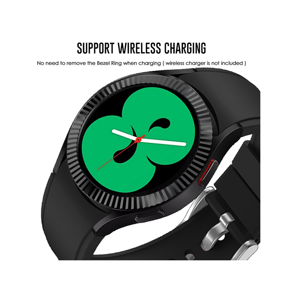 Ốp Bảo Vệ Đồng Hồ Thông Minh Samsung Galaxy Watch 4 Classic 42mm 46mm Watch3 41mm 45mm Có Vòng Dính