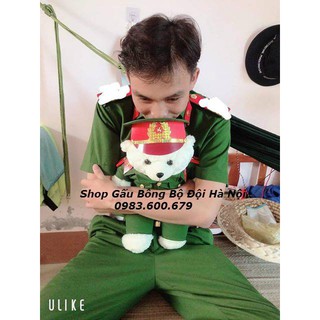 Gấu bông công an - cảnh sát 40 cm