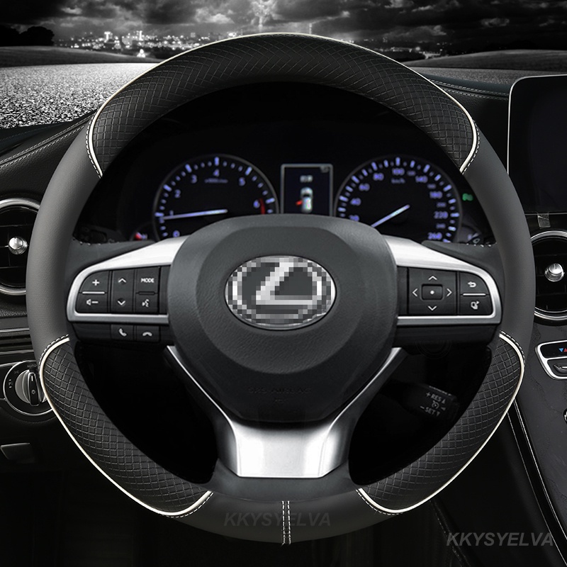 Vỏ Bọc Vô Lăng Xe Hơi 38cm 15 "Cho Lexus Es250 Is300 Rx270 rx450 Nx300 Ls460 Ct200h Ux260 Gx470 gx460 Lx570 Gs300