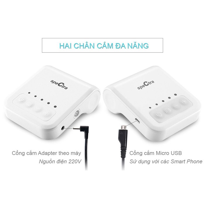 Máy hút sữa điện mini Spectra Q (MHS-366)