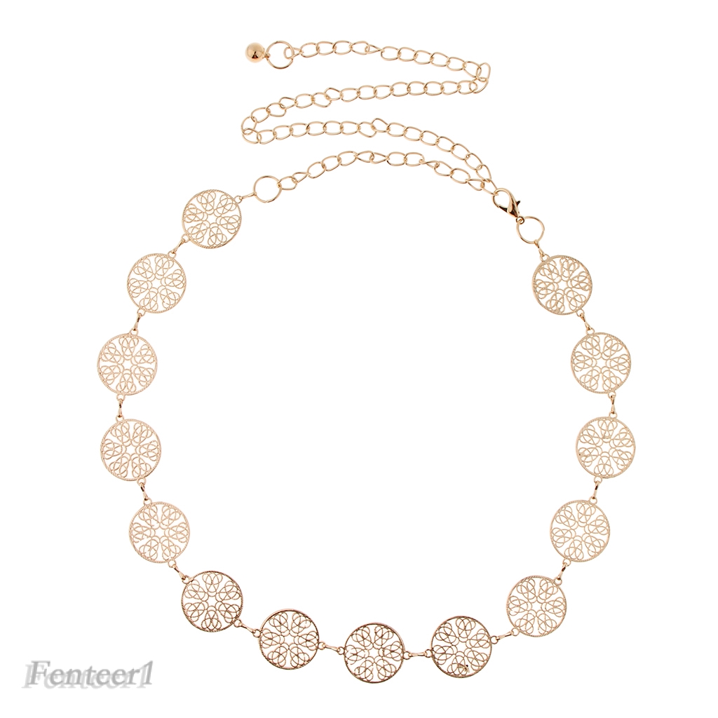 Thắt lưng dây xích vàng thời trang dành cho nữ