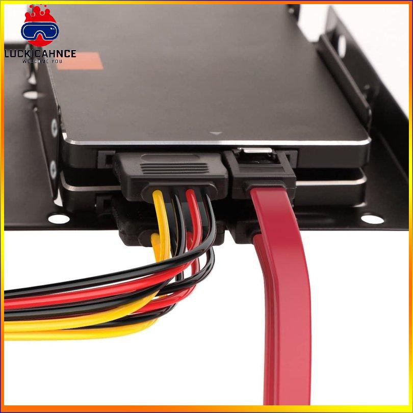 Bộ Chuyển Đổi Ổ Cứng Trong Suốt 2 Cái 2.5 Inch Ssd Sang 3.5 Inch | BigBuy360 - bigbuy360.vn