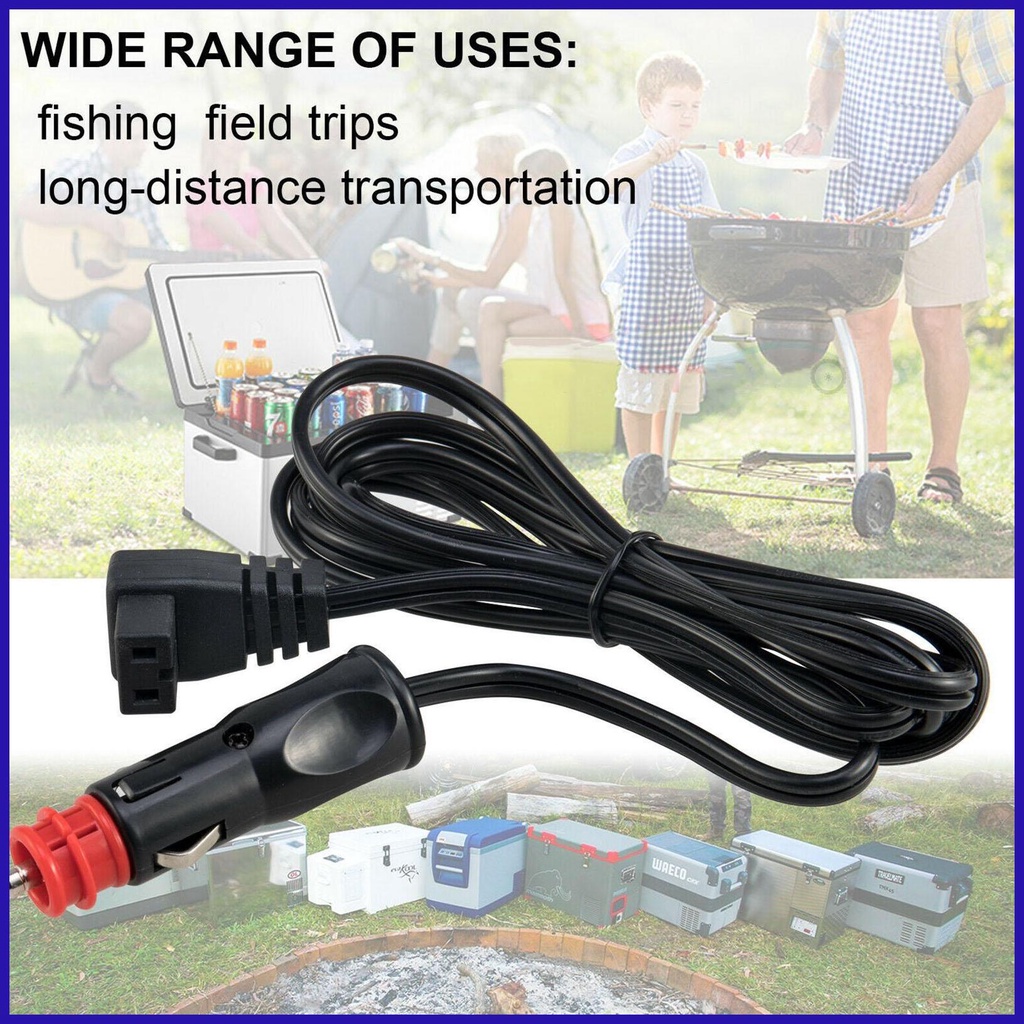 Dây Cáp Nguồn 12V Cho Tủ Lạnh Xe Hơi Tiện Dụng