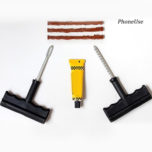 Bộ 3 Thanh Vá Lốp Xe Máy/Xe Hơi Chất Liệu PU