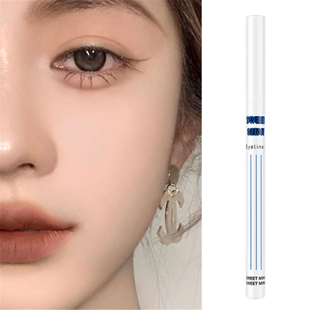 Bút kẻ mắt dạng lỏng Sweet Mint màu nâu thời trang Hàn Quốc sáng tạo cho nữ