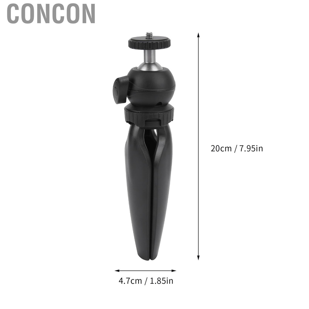 Concon Camera Phone Stand Tripod Lightweight Mobile Support Desktop Smartphone