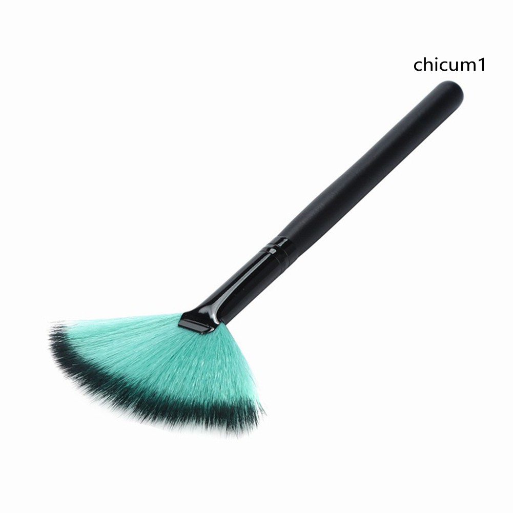 (hàng Mới Về) Set 5 Cọ Trang Điểm Sợi Nhân Tạo Hình Quạt Cho Nữ | BigBuy360 - bigbuy360.vn