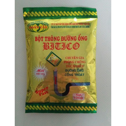 Combo 5 gói men vi sinh XỬ LÝ BỂ PHỐT + 3 gói Bột thông TẮC cống hiệu quả