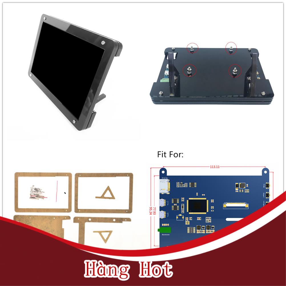 [ Hàng Hot ] Vỏ Màn Hình Cảm Ứng 5 Inch Hdmi Tiện Dụng Cho Raspberry Pi