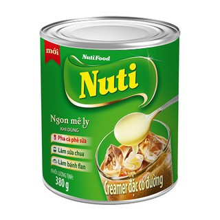Creamer Đặc Có Đường Nuti Xanh Lá 380G