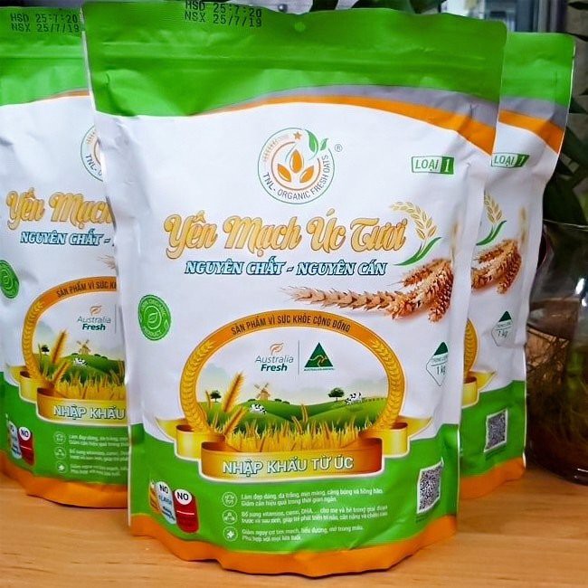 1 kg yến mạch úc nguyên chất
