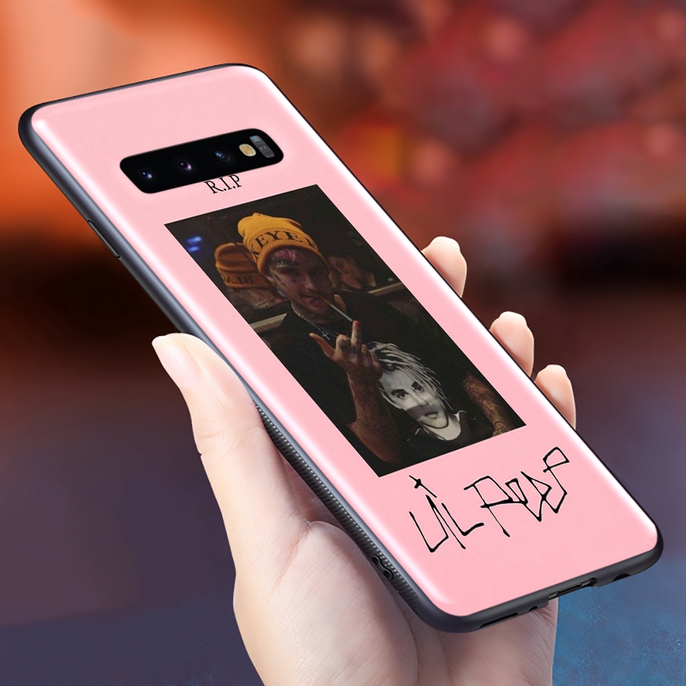 Ốp Điện Thoại Silicon Mềm Hình Rapper Lil Peep 037 Cho Samsung S6 S7 S8 S9 S10 Edge Plus