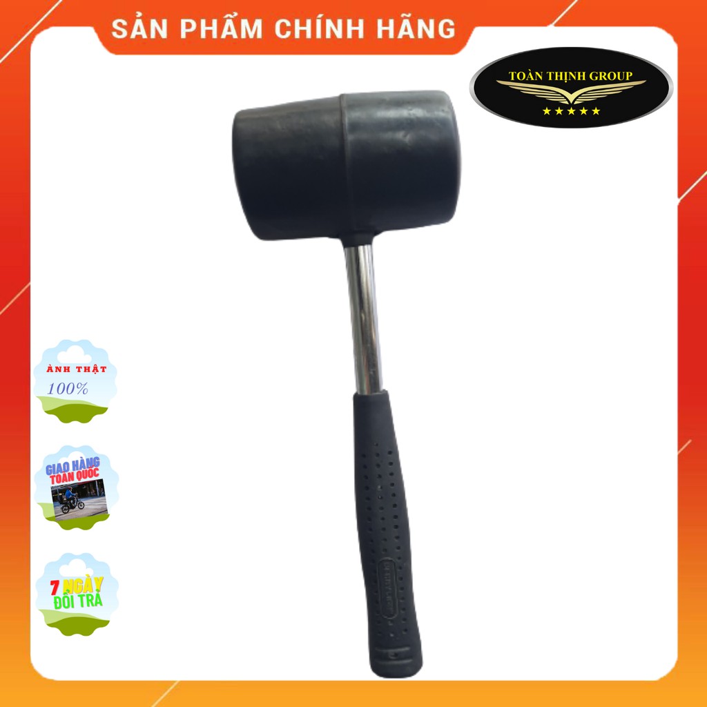 Búa Cao Su Cán Sắt - Nhiều Kích Cỡ 0.3Kg, 0,5Kg, 0.75kg Hiệu BERRYLION - Dùng Lát Gạch Sàn, Vỉa Hè, Gõ Nhôm...Siêu Chắc.