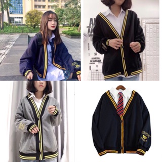 ÁO KHOÁC NỈ DÁNG BÓNG CHÀY