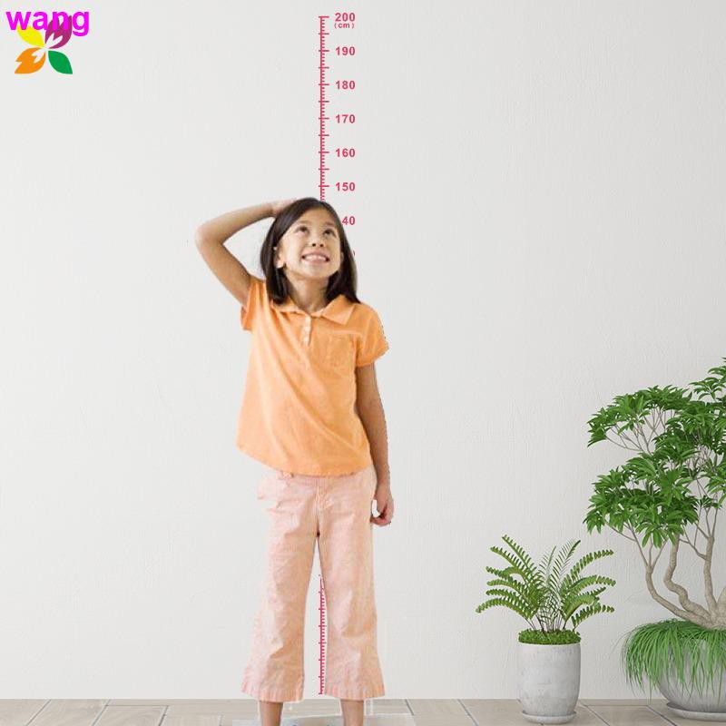 Thước dán tường đo chiều cao cho trẻ em và người lớn 2m tùy chọn màu sắc