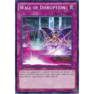 Thẻ bài Yugioh - TCG - Wall of Disruption / SECE-EN068'