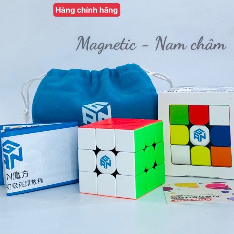 Rubik Gan 356 RS 3x3x3 Stickerless❤FREESHIP❤Rubik 3x3 nam châm chính hãng