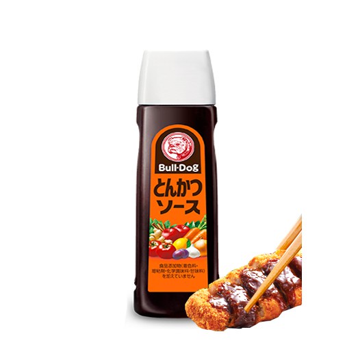 Nước Sốt Bull-Dog Tonkatsu Chấm Đồ Chiên Chai 300ml - Hàng Nhật