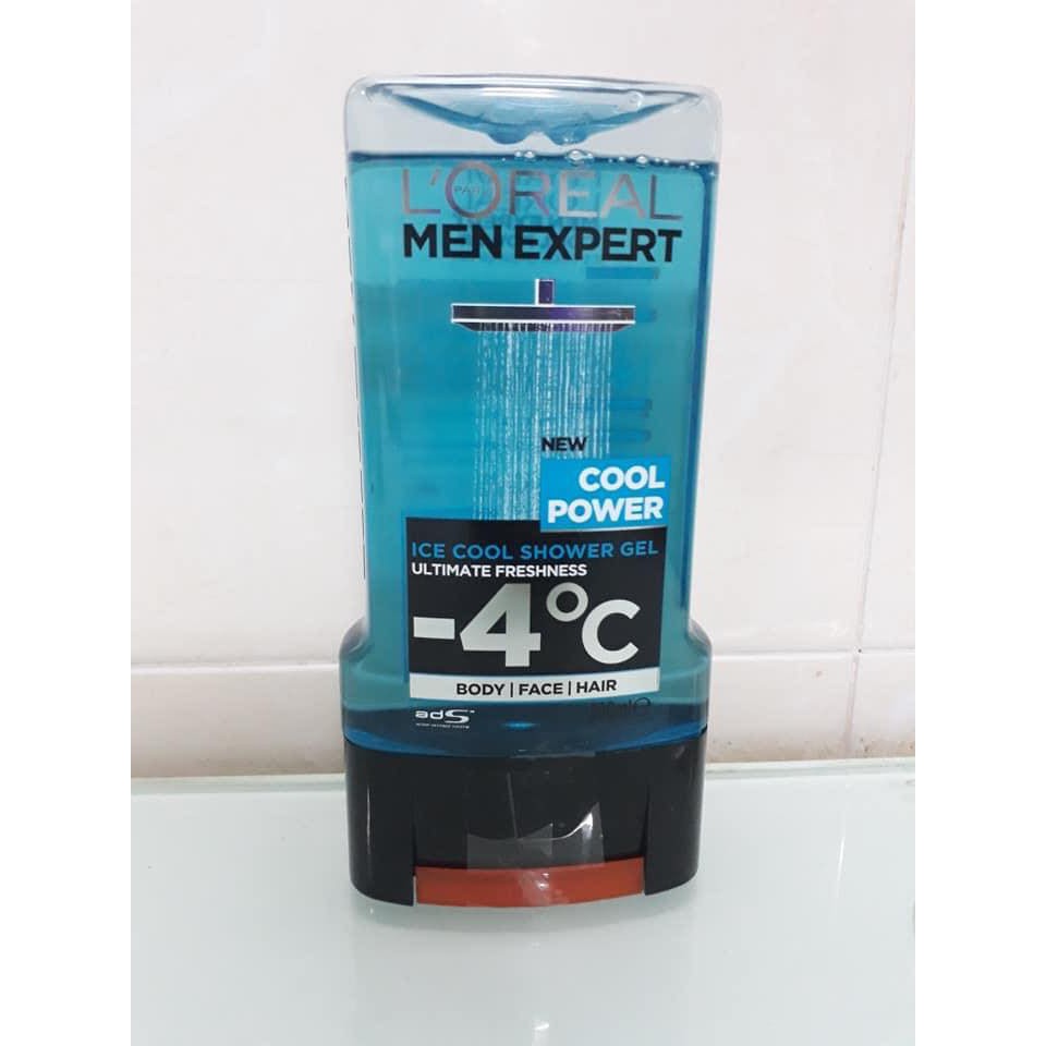 Sữa tắm gội L’ORÉAL Men Expert 3 trong 1 dành cho Nam 300ml