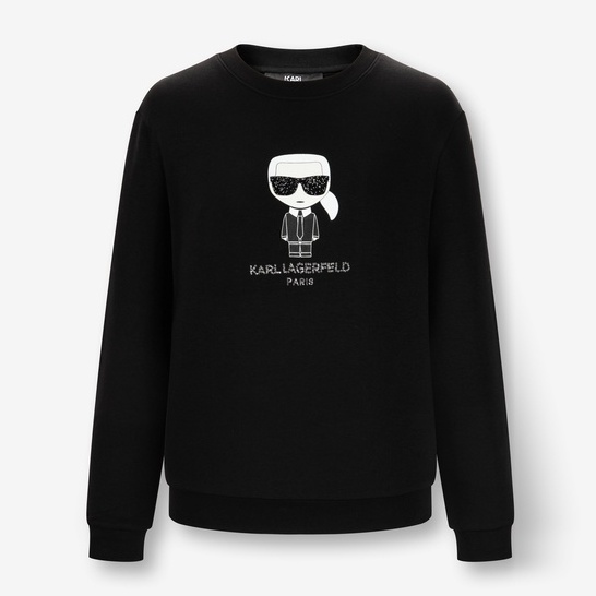 Áo Thun Cotton Tay Ngắn In Họa Tiết Karl Lagerfeld Thoải Mái Cho Nam Và Nữ