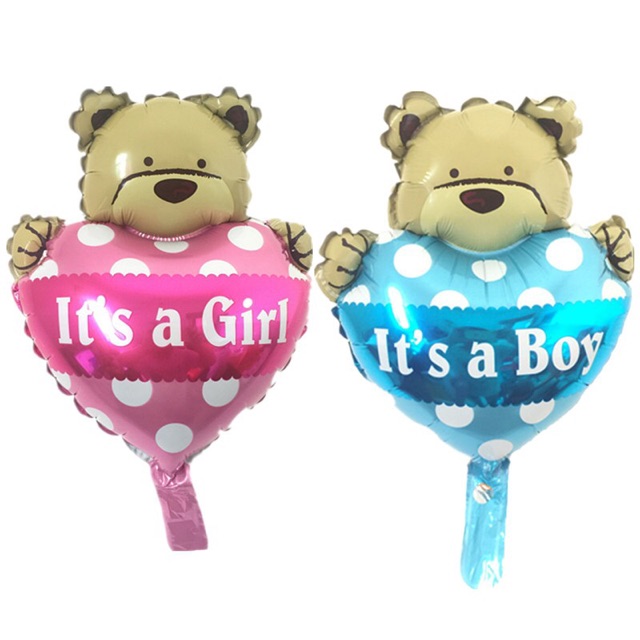 Bóng hình các loại gấu trang trí sinh nhật