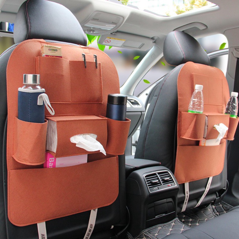 Túi treo đồ, túi đựng đồ sau ghế chất liệu nỉ chắc chắn treo trên ô tô xe hơi tiện dụng