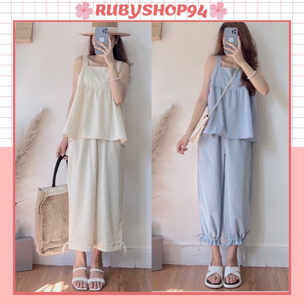 Set đồ nữ đi chơi - Đồ bộ nữ cá tính sang chảnh mặc mùa hè chất đẹp