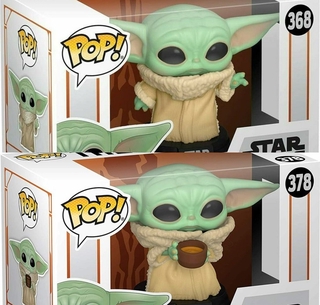 Funko Pop Mô Hình Nhân Vật Baby Yoda Phim Star Wars The Mandalorian # 378 Cao Cấp # 368
