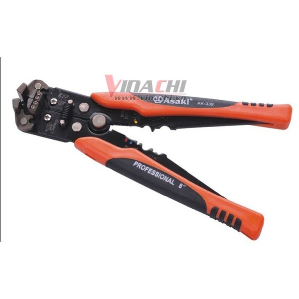 KÌM TUỐT DÂY ĐIỆN ASAKI TỰ ĐỘNG AK0339 8inch - 1 CÁI hàng cao cấp