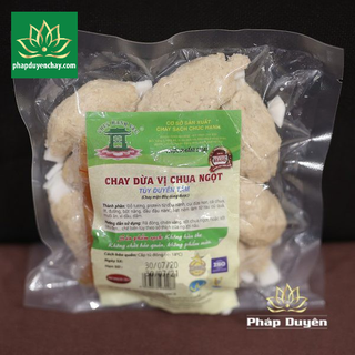 [HN] Thực phẩm chay - Chay Dừa Vị Chua Ngọt (Sườn Chay Khô), Gói 250g