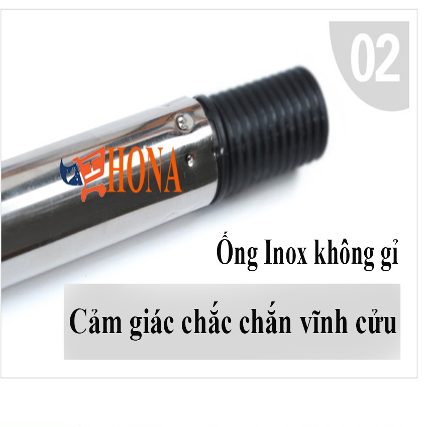 Thanh treo rèm Inox không khoan tường giá rẻ (Nhiều kích thước)