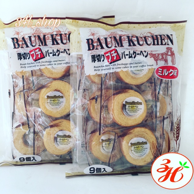 Bánh bông lan cuộn ngàn lớp date T7/22 Nhật Bản