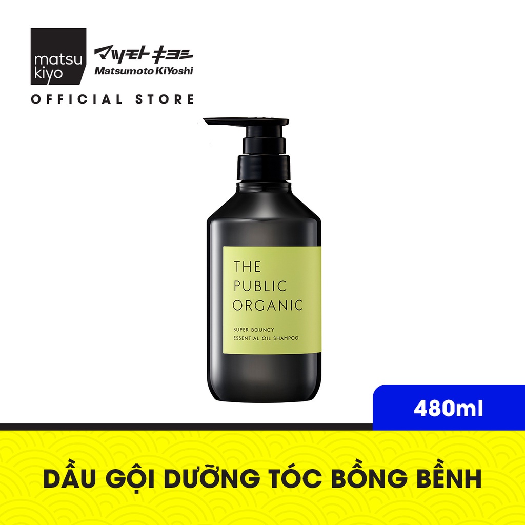 Dầu gội dưỡng tóc bồng bềnh The Public Organic Matsukiyo 480ml