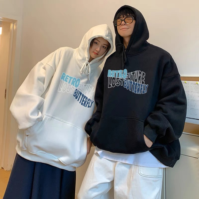 ÁO hoodie in chữ nam nữ freesize, chất nỉ phù hợp thu đông 2021. | BigBuy360 - bigbuy360.vn