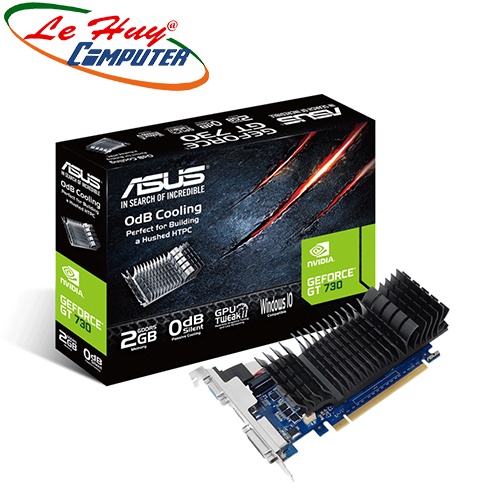 [Mã 99ELHA giảm 7% đơn 300K] Card màn hình VGA ASUS GT730-SL-2GD5 BRK | BigBuy360 - bigbuy360.vn