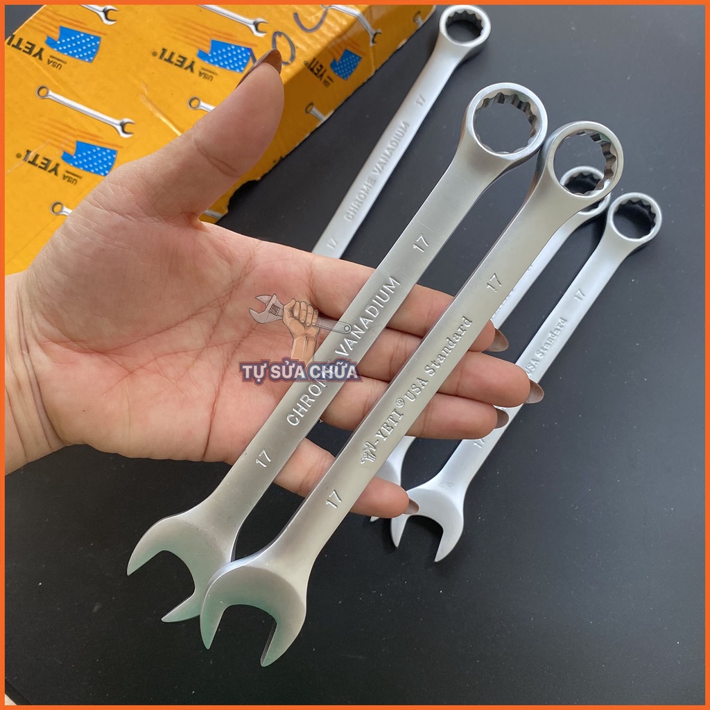Cờ lê vòng miệng YETI USA các loại đủ size - HÀNG CHÍNH HÃNG, ẢNH THẬT 100%, khóa vòng miệng