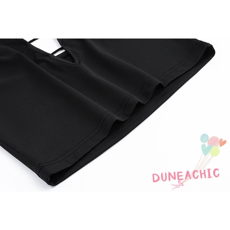 DUNEA Áo Tank Top Cổ Chữ V Khoét Sâu Gợi Cảm Cho Nữ